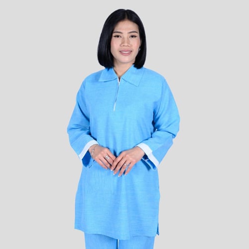 زي عاملات كشميري بسحاب