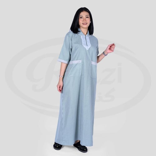 قميص عامله منزلية كاروهات