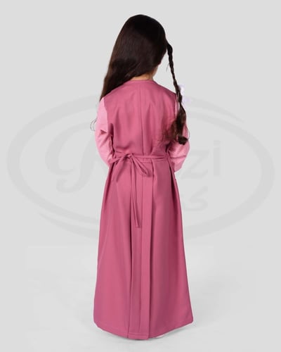 زي ابتدائي مدرسي وردي كويتي