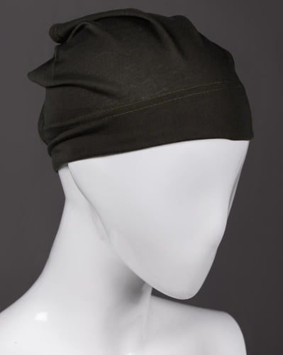 طاقيه رأس نسائية مفتوحة من الخلف