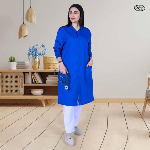 بالطو طبي أزرق للجنسين Cherokee