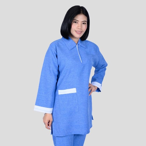 زي عاملات كشميري بسحاب