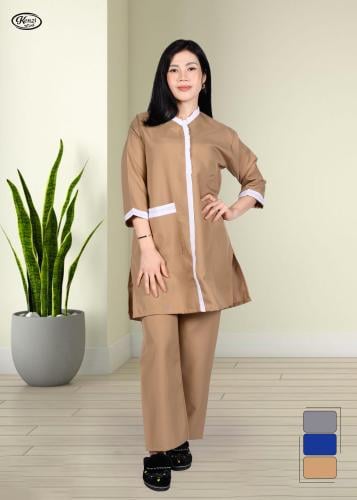 زي عاملة بقصه مريحه