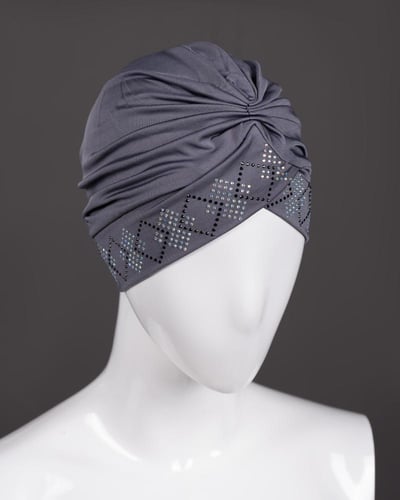 طاقية رأس بتطريز ناعم من الامام