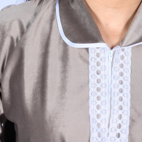 قميص عاملة منزلية شتوي مخمل