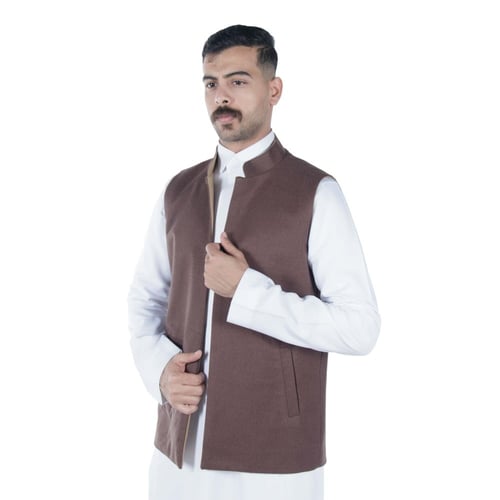 سديري دبل فيس بيج غامق مع بني M