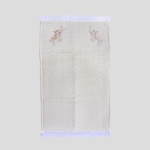 طقم سجادة صلاة وشرشف بربطة سكري