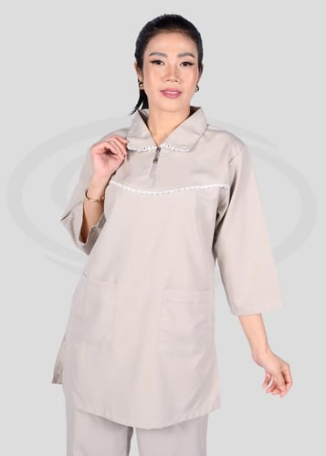 طقم أنيق عملي بسحاب