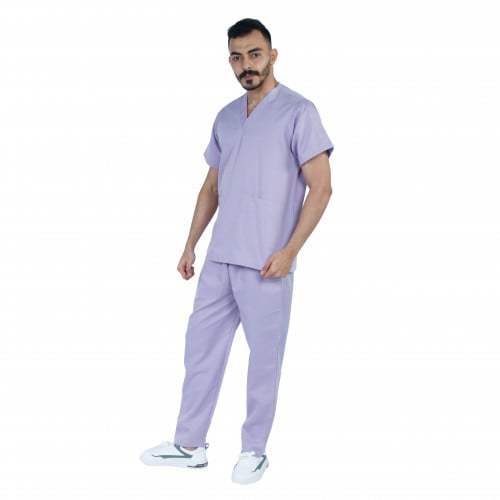 طقم سكراب طبي لون موف فاتح 101 Kenzi