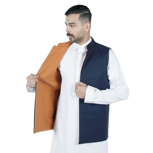 Mسديري دبل فيس كركمي و كحلي c17