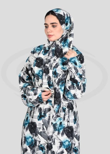 شرشف صلاة بنقشة زهور