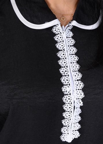 يونيفورم مريح بسحاب دانتيل