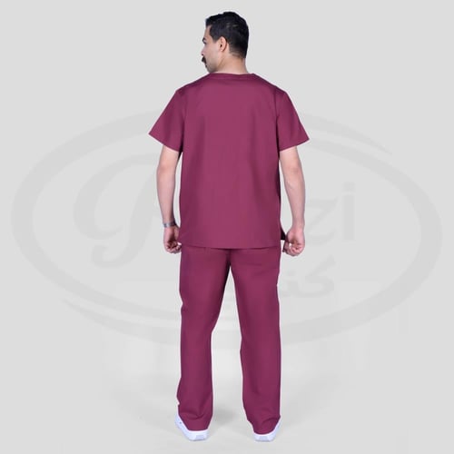 سكراب طبي عنابي للجنسين ANNO 1