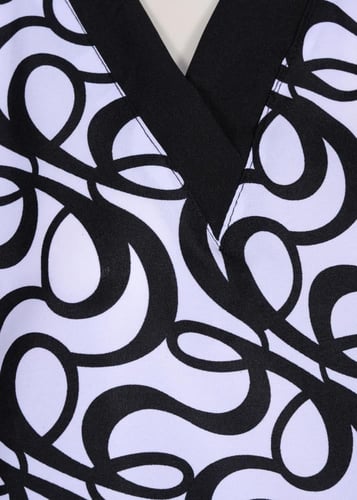 زي عاملات منزلية قطعتين بتصميم مودرن