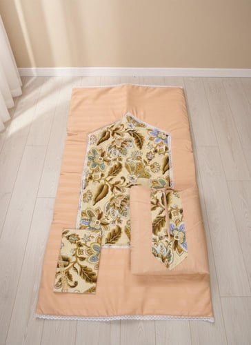 طقم صلاة نسائي وطني صناعه سعوديه