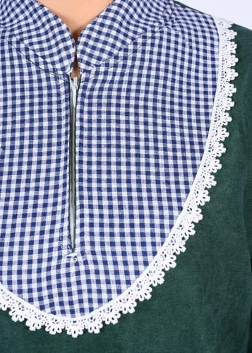 زي عاملات شتوي بتقشة مربعات