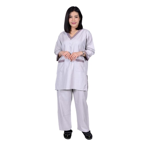 طقم عاملة منزلية ملون انيق