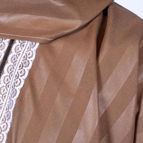 طقم شرشف صلاة نسائي بني