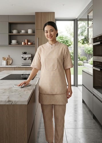 طقم يونيفروم مربعات كاروهات 3 قطع