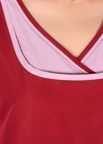 يونيفورم عاملات منزلية 3 قطع بلونين