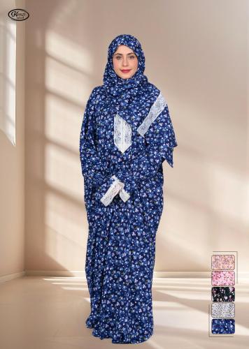 شرشف للصلاة بتصميم دانتيل بالأطراف