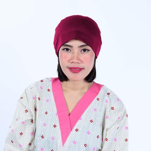 غطاء راس للعاملات المنزلية ملون