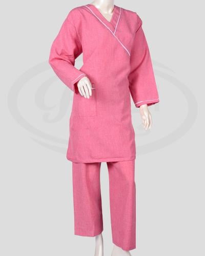 زي عاملة منزليه كشميري جامبو وردي