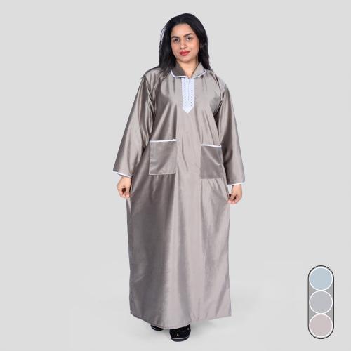 قميص عاملة منزلية شتوي مخمل