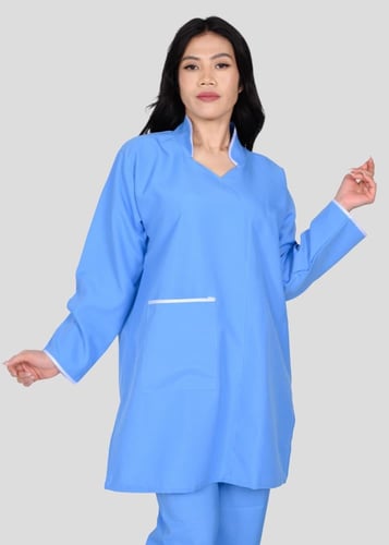 طقم زي عاملات كلاسيك قطعتين