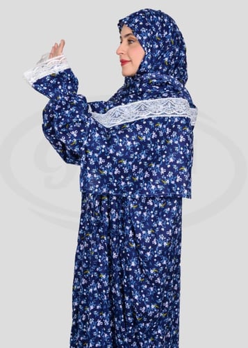 شرشف للصلاة بتصميم دانتيل بالأطراف