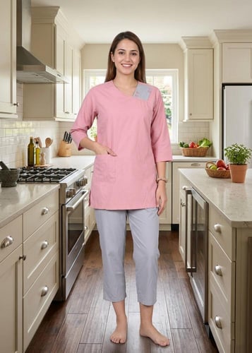 زي عاملات منزلية قطعتين