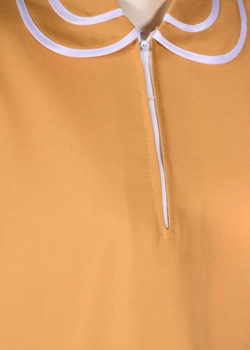 طقم عاملات منزلية مقاسات جامبو كويتي بياقة أنيقه ا...