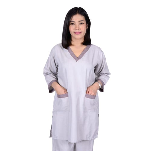 طقم عاملة منزلية ملون انيق