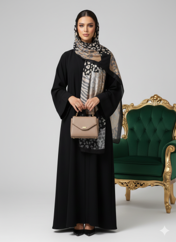 طرحة مودرن بلمسة تايجر