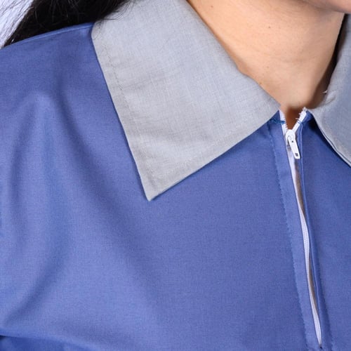 طقم عاملة بسحاب ملون