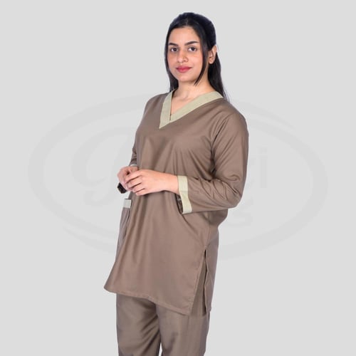 طقم لبس عاملة ملون أنيق