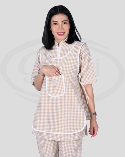 زي عاملات منزليه 3 قطع مريح