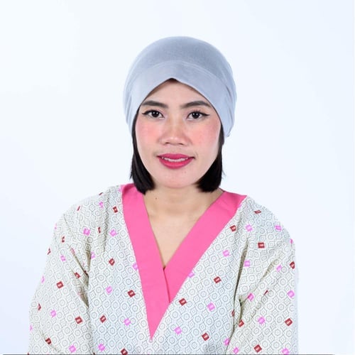 غطاء راس للعاملات المنزلية ملون