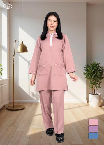 زي عاملات طقم شتوي بسحاب وجيوب أماميه