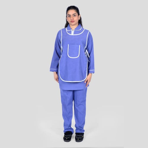 زي عاملة شتوي ثقيل 3 قطع