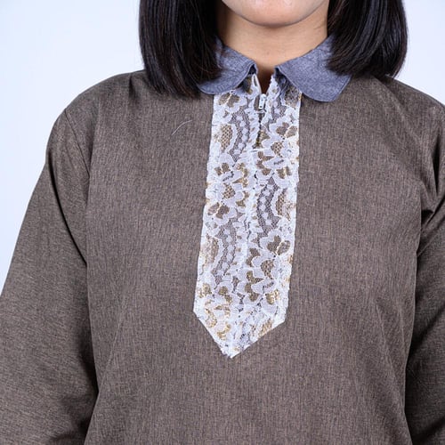 طقم عاملة انيق مع دانتيل M