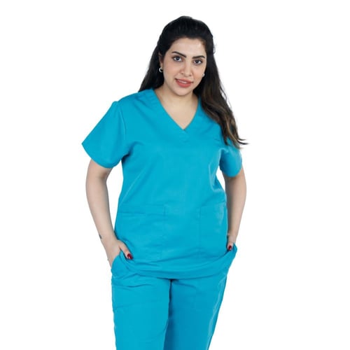 طقم سكراب طبي لون تيفاني 105 Kenzi