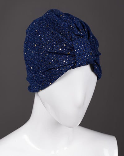 طاقية رأس نسائية بلمعة