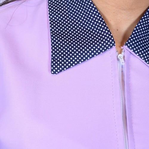 زي عاملات منزلية بسحاب أنيق