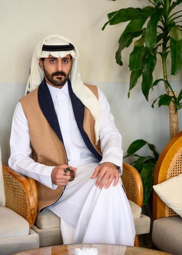 فيست جوخ رجالي كحلي و عسلي. تصميم دبل فيس بياقة وا...