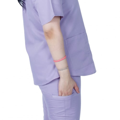 طقم سكراب طبي لون موف فاتح 104 Kenzi