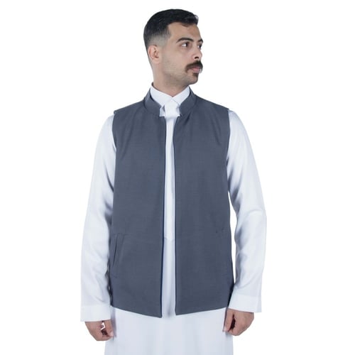 Mسديري دبل فيس كحلي ورمادي فاتح A6