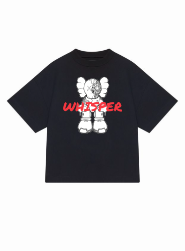 BLACK T-SHIRT OVER SIZE