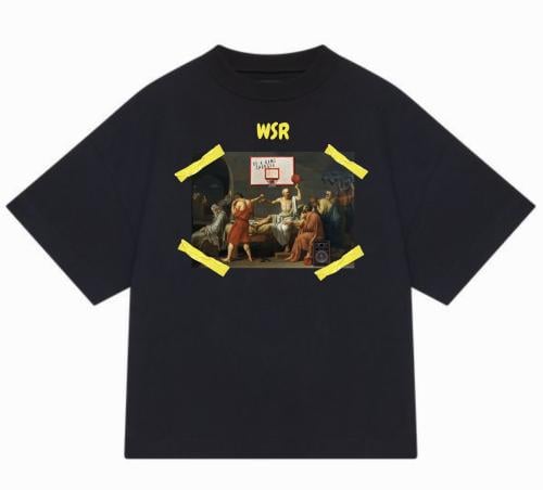 BLACK T-SHIRT OVER SIZE