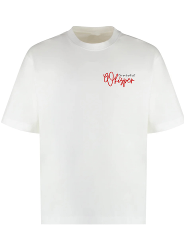 WHITE T-SHIRT OVER SIZE